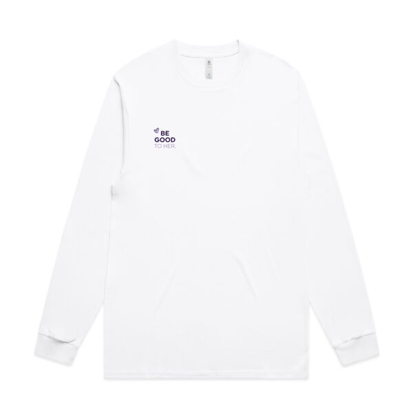 White Daylight Ultimate Hero Heart Long Sleeve Tee Thumbnail